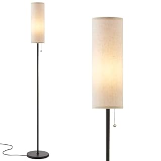 Aooshine Floor Lamp for Living Room Modern, Floor Lamps for Bedrooms, Modern Standing Lamp with Lampshade, 64'' Standard Tall Lamps for Living Room, Reading Light Floor Lamp(Bulb Included)