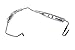Sunsong 3402884 Power Steering Pressure Line Hose Assembly