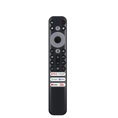 Image of Compatible for TCL Tv Remote Original RC902V Model Bezel-Series P635 Pro Series Non Voice Command Remote Control (Without Google Assistant Feature).