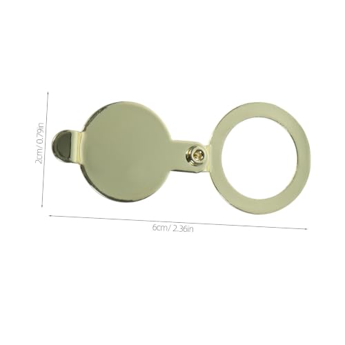 Toddmomy 5pcs Cobertores para Mirilla: Cubierta de Mirilla de Cobre para Puerta - Protección de Privacidad - Protector Contra Espionaje - Seguridad para Apartamento miniatura 2