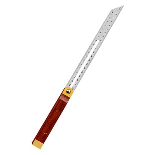 TOBBOMEY 高精可能角尺 木工用スイング角プロトラクター 測定定規 大工職人向け精密作業ツール