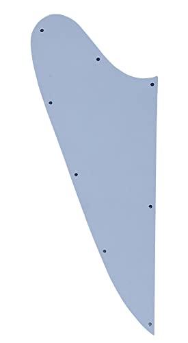 Pickguard Slinger Parts pour guitare Gibson Firebird Blank (3 plis blanc (logo rouge) - Les Beatles, Paul McCartney, John Lennon, RIngo Starr, George Harrison Pickguard Slinger Parts pour guitare Gibson Firebird Blank (3 plis blanc (logo rouge) – Image 7