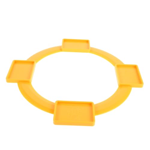 Hemobllo Cuadro De Mahjong Predeterminado Equipo De Mahjong Dingque Bandeja De Selección Dingque Majong Juegos De Viaje para Adultos El Plastico Amarillo