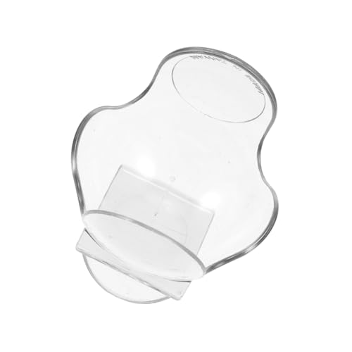 Gogogmee Support Clip de Balles de Tennis Transparent Abs Porte-balles Portable pour Entraînement et Jeu Clip Ceinture Anti-Roulade pour Tennis