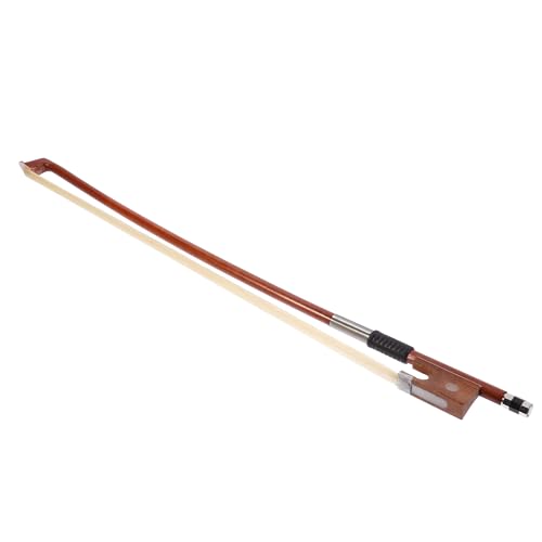 ibasenice Practice Violin Bow Red Sandalwood Violin Bow Student Violin Bow Violin Bow for Violin Wood Violin Bow