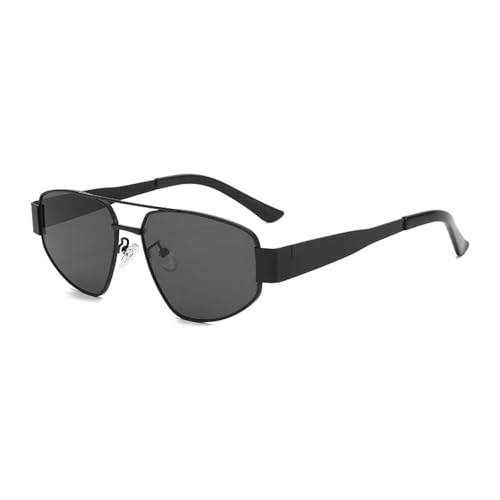 Lunettes à double pont de mode unisexes pour un style quotidien élégant