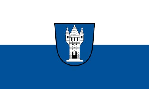 Drapeau Hüfingen de 1.35m² en impression haute définition - 2