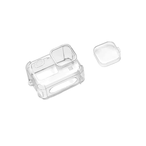 ݊܂GoPro Hero 9/10/11/12/13 ubNΉ - zCg TPU یnEWO + YLbv