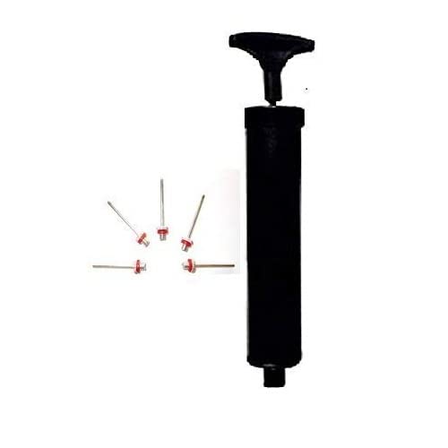 Gmefvr Sports Football, Volleyball, Basketball, Rugby, Balloon Stainless Steel Pin Air Pump with 5 Nozzle (Multicolour) (B08NQ1YBT2) Amazon Price History, Amazon Price Tracker