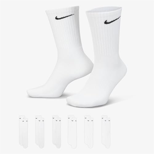 Image of Nike unisex-adult Performance Cushion Crew Socks With Band (6 Pairs)