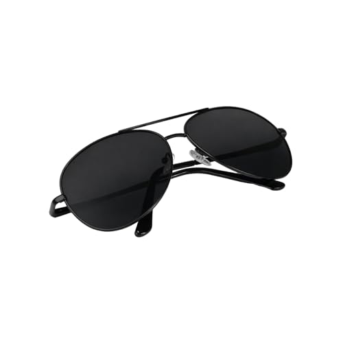 leruiyezs Lunettes de Soleil Polarisées,Lunettes de Soleil Homme Polarisées avec Verres Anti-Reflets,Style Pilote Polarisé Léger et Confortable,Protection UV pour...