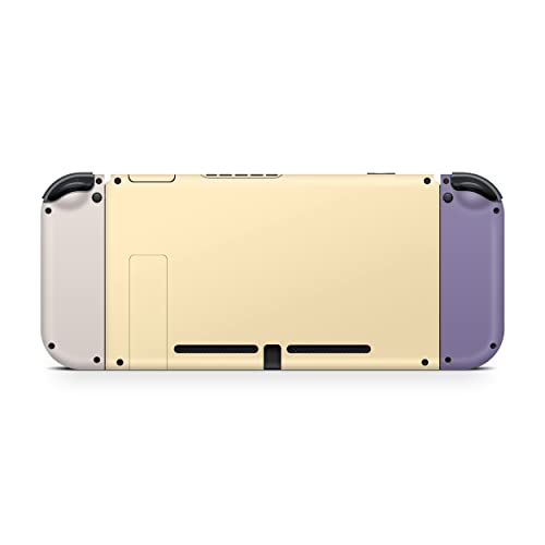 Image of Tacky Design Solid Color Skin Compatible with Nintendo Switch Skin Wrap Cover, Colorwave Blocking for Nintendo Switch Stickers, Premium Vinyl 3M Full Wrap Decal.