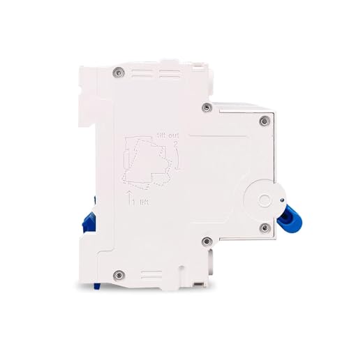 Interruptor de transferencia manual MTS 2P+2P CA 50A de doble potencia para carril DIN 4