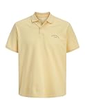 Jack & Jones Polo pour adulte, coupe normale, col polo, manches courtes