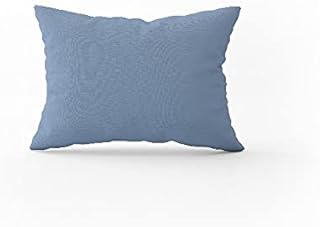 Homemania 13804 Taie Double-Ensemble 2-pour l'oreiller, Le Lit-Bleu Clair en Coton, 52 X 82cm