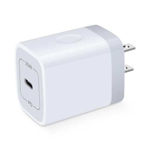 Type C Wall Adapter for Samsung Galaxy S24 S21 FE S23 S22 Ultra S20 Plus A03S A14 A13 A15 A33 A53 A54,20W PD 3.0 USB C Wall Charger Plug Fast Charging Block for iPhone 15 14 13 12 11 Pro Max,SE,8 7 6