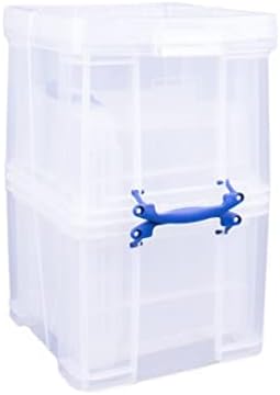 Really Useful Plastic Storage Box Bonus Pack 3x35 Litre Clear