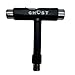 GHOST BOARDS Skate Tool All-In-One - Multi-Function Roller Skate Tool With T-Handle, Allen Key & Screwdriver for Easy Adjustments - Skate Key Fits Any Pocket- Skates Tools You’ll Always Carry - Black