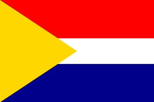Drapeau Large Bitozeves LN CZ résistant aux intempéries avec œillets