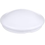 iplusmile Runder Kunststoff Deckenlampenschirm 18,7cm Ø mit Klickverschluss Ersatzabdeckung für...