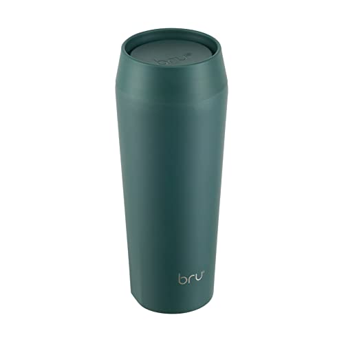 Comparison: Best Ceramic Lined Travel Mug 7 bru Travel - Insulated Coffee Cup Travel Mug for Hot Drinks, Leakproof, Ceramic Lined (16 oz, Aranya Green)