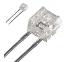 Pack of 2 SIM-20ST Infrared (IR) Emitter 950nm 1.3V 50mA 7.5mW/sr @ 50mA 30° Radial :RoHS