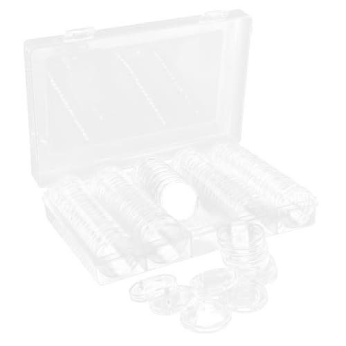 Set organizador de monedas TEHAUX compacto y transparente miniatura 1