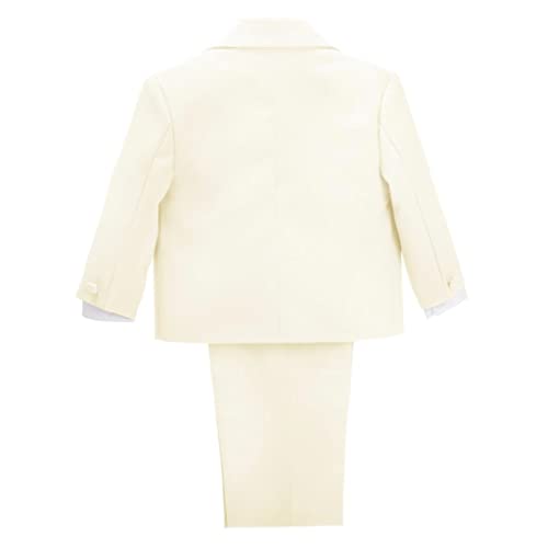 image for Dressy Daisy Toddler Boy' 5 Pcs Set Formal Tuxedo Suits No Tail Weddin