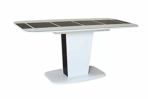 ALIDAM Esszimmertische Esstisch Ausziehbar Säulentisch Esstisch Ausziehbar...