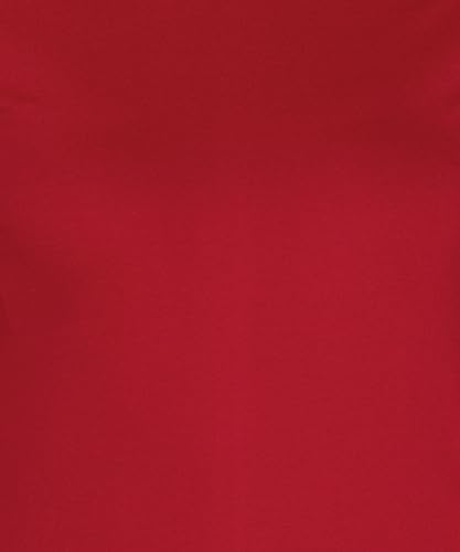 Image of FLEXIMAA Women's Cotton Plain Round Neck 3 /4 Sleeve Long Top
