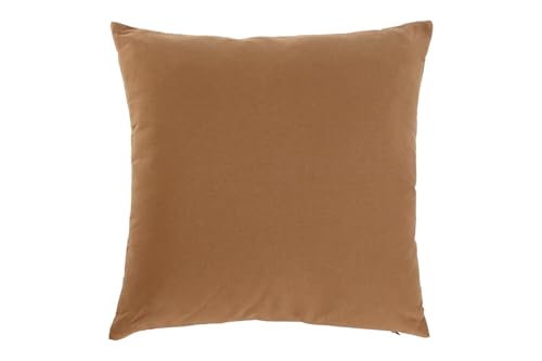 Coussin coton 45x45 moutarde housse patchwork 420g deco canape chambre