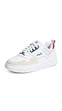 robe fila rouge Bout rond Fila Baskets basses Ardenza pour femme, Blanc/bleu robe/Fila rouge, 41.5 EU