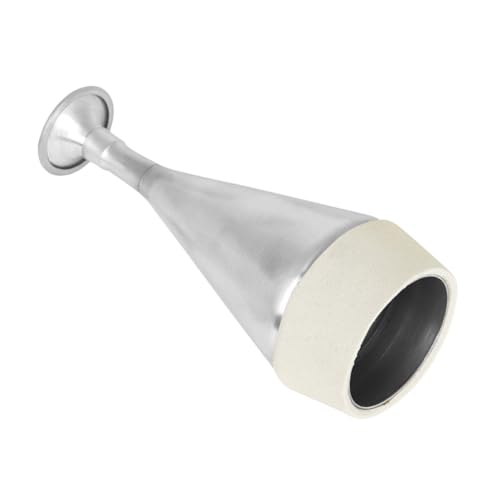 Levemolo Versatile Trumpet Practice Mute Metal Straight Mute Noise Reduction for Home Musicians