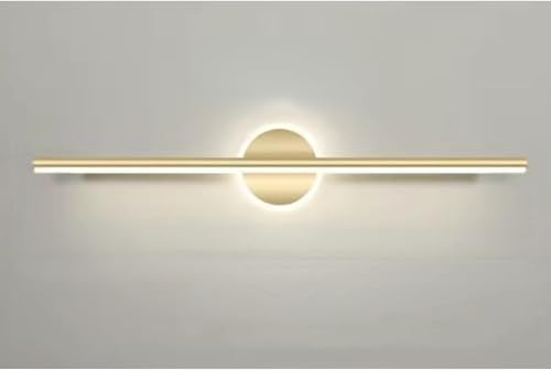 Vzqr ミラーライト 40cm 北欧モダン LED 洗面台/ミラーキャビネット/ドレッサー用 壁掛けブラケット 三色切替 明るい 省エネ 浴室/洗面所 鏡前照明 ホテル・自宅向け メイク用 (60cm)