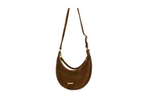 Image of Rebecca Minkoff Darren Crescent Crossbody Bag, Women's Leather Shoulder Handbag Purse