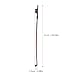 Vaguelly 2Pcs Violin Bow Replacement Wood Made Bow with Natural Horsetail Hair for Violins Accessory for Students and Music Lovers