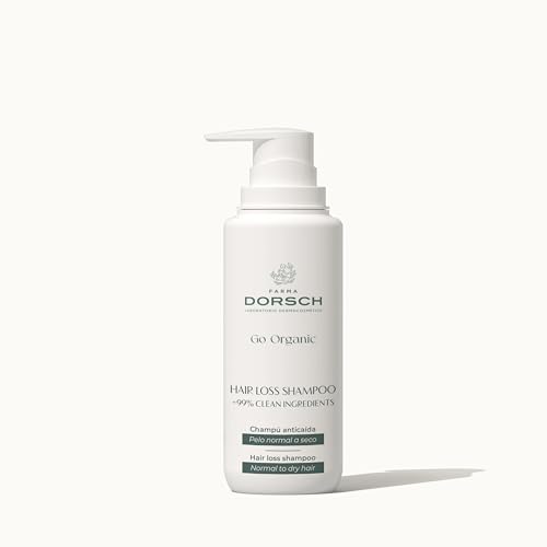 FARMA DORSCH – Hair loss Shampoo | Champú Anticaída Nutritivo | Fortalece, Hidrata y Aporta Volumen | Cabellos Normales a Secos | 99 % Ingredientes Naturales | 200 mL
