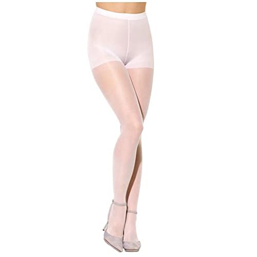 Ultra Sheer Pantyhose Panty Tights Stockings For Women (One Size, White) #TOP3