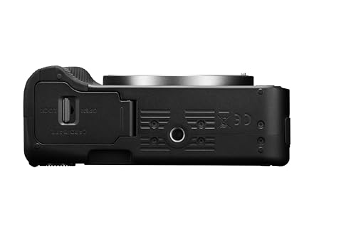 Image of Canon EOS R50 V Mirrorless Camera Kit with RF-S14-30mm F4-6.3 is STM PZ Lens - Black | 24.2 MP APS-C Sensor, 4K Video, Compact Design