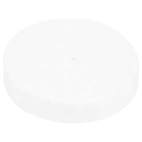 XINMYD Racket Grip Tape,10M Polyester Fiber Sweat Absorption Anti-Skid Badminton Racket Grip Tape Breathable Soft Hand Feeling Tennis Bat Sweatband Wraps(white) Cover