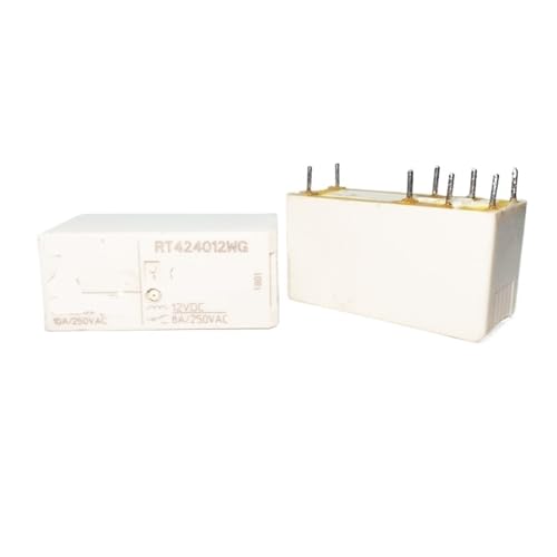 Relais 12VDC RT424012WG commutateur miniature 8 broches 8A