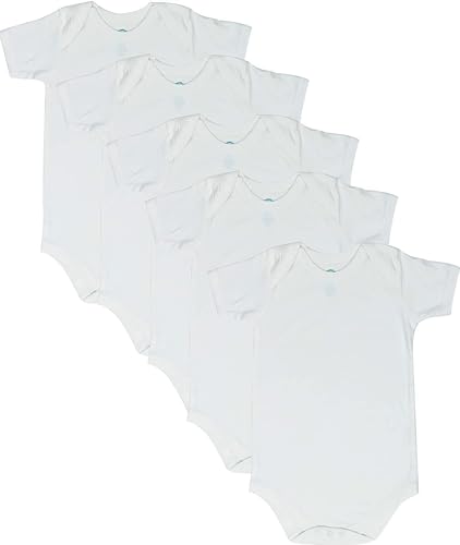 Short Sleeve Envelope Neck Bodysuits for all ages (Multi Packs)