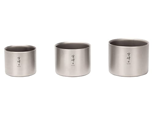 Vaso apilable doble pared Titanium 400 ml gris miniatura 4