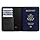 Passport Holder for Travel with Find My, Passport Cover with 4 Card Holder, Wireless Charging, and RFID protection – Travel Essential Vegan Leather Passport Holder – Black
