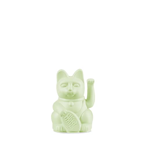 DONKEY Lucky Cat Mini | Light Green - Japanische Glücksbringer Winkekatze...