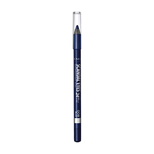 Rimmel London Scandal' Eyes Waterproof Khol Kajal Delineador de Ojos, en crema, Tono 008 Azul, 1,3 g