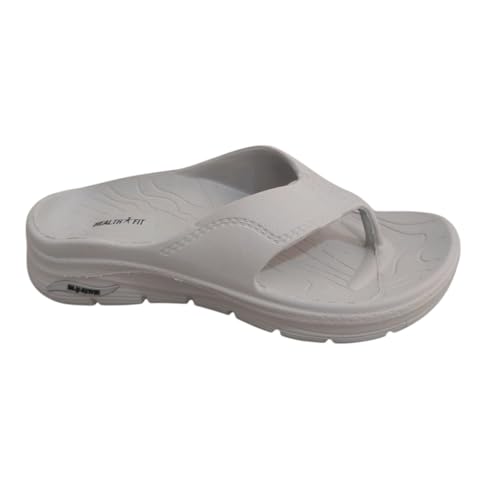 Image of HEALTH FIT SUPER SOFT Women's Flip-Flops Women's & Girl's Slippers | Comfortable & Lightweight | Soft Foot Massager | OUT Door & IN Door Flip-Flops Slipper INDIGO