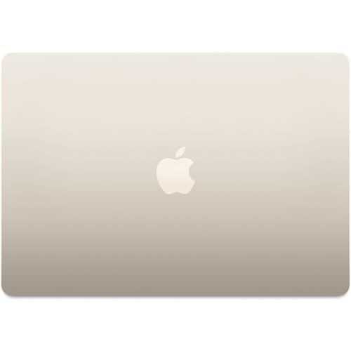 Image of 2023 Apple MacBook Air with Apple M2 Chip with 8-Core CPU /10-Core GPU (15-inch, 8GB RAM, 256GB SSD Storage) (QWERTY English) Starlight (Renewed Premium)