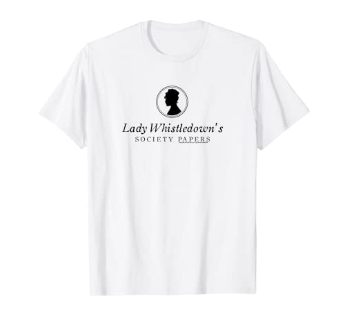 Bridgerton Lady Whistledown's Society Papers Logo T-Shirt