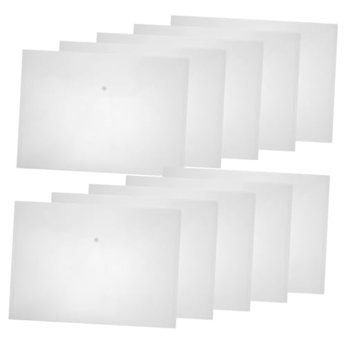 Pochettes transparentes A3 de rangement pour grand document plastique PP
